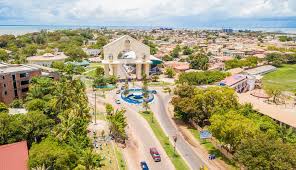 Vista panorámica de Gambia